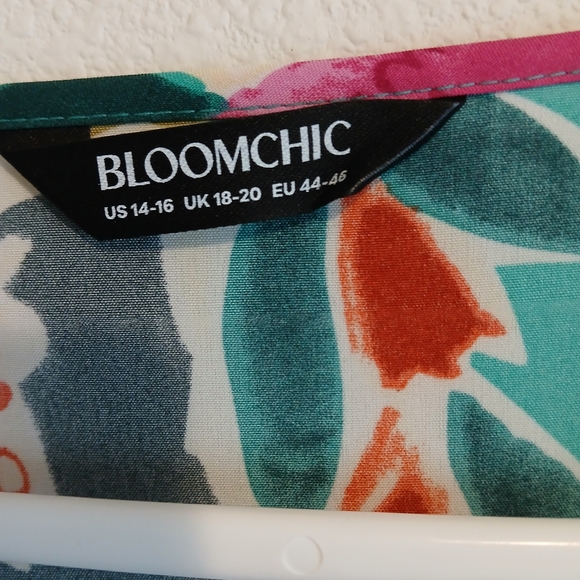 BloomChic Multicolor Floral Maxi Dress - Picture 2 of 2